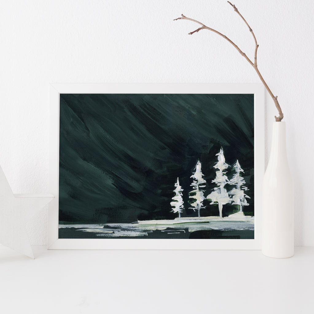 Night Sky Art Print or Canvas Jetty Home