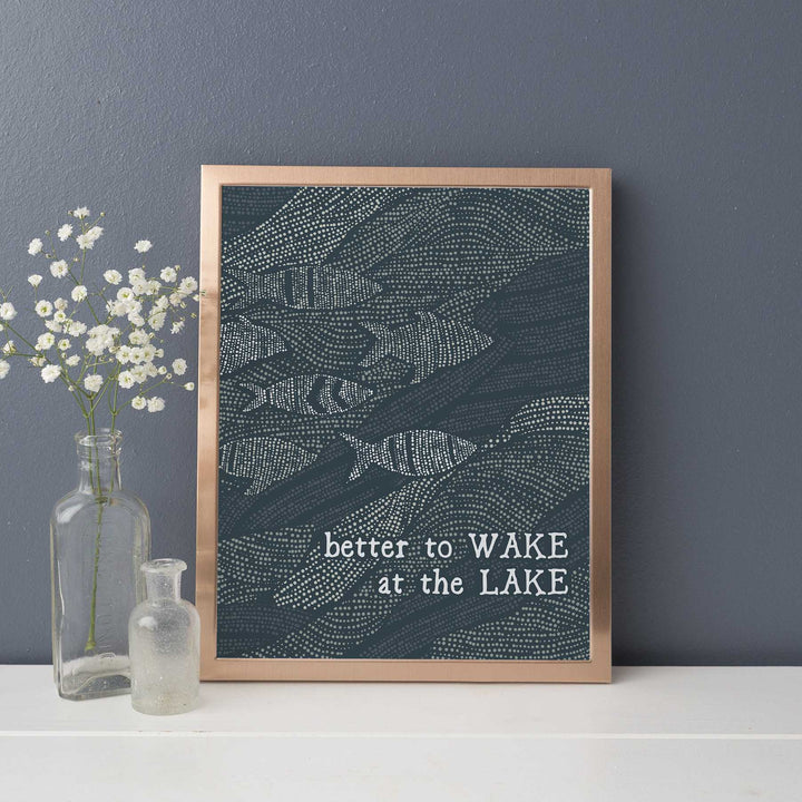 Better to Wake at the Lake | Jetty Home