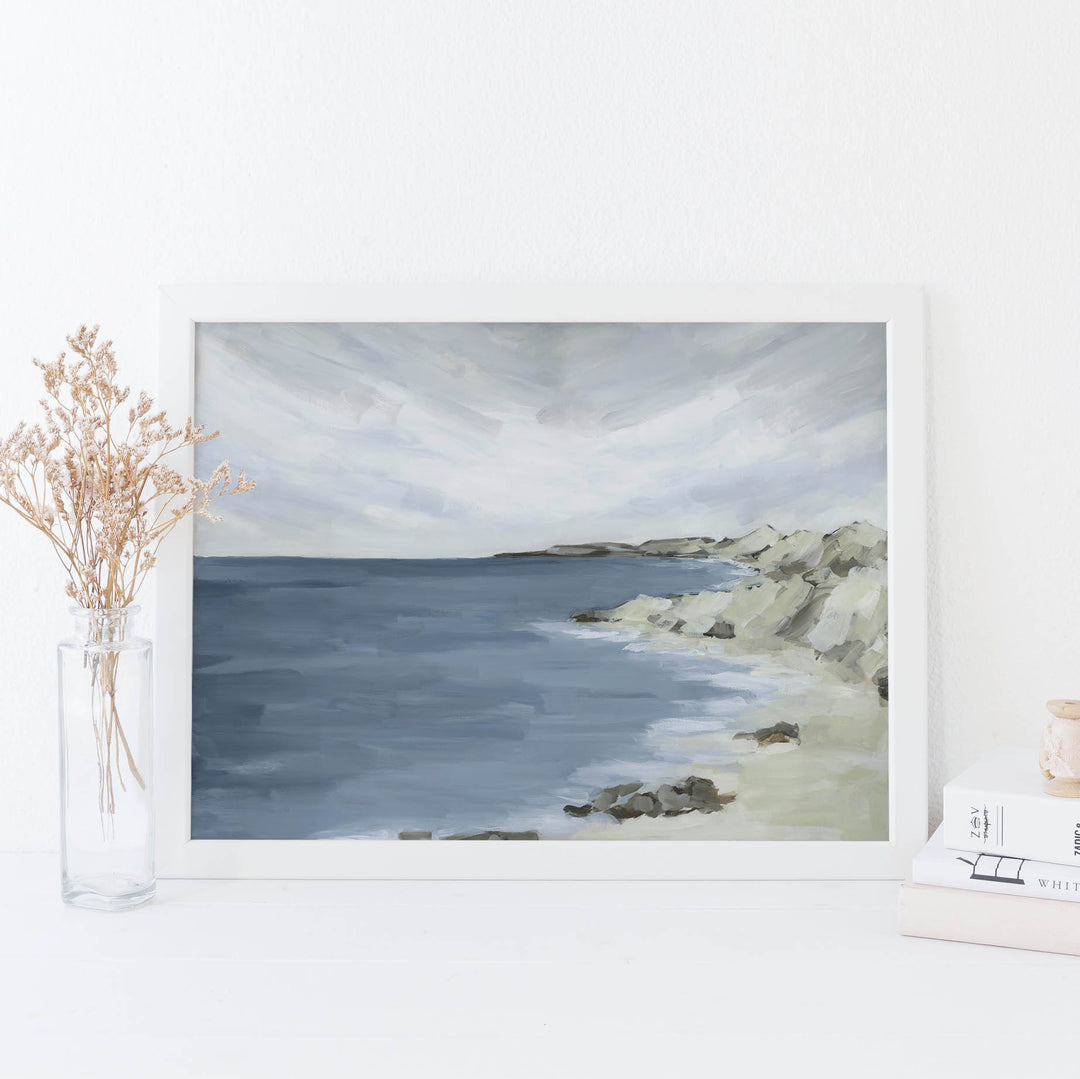 Serenity Shore - Art Print or Canvas - Jetty Home