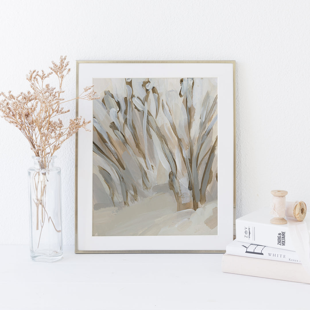 "Sandy Sea Grass" Beachscape Painting - Art Print or Canvas - Jetty Home