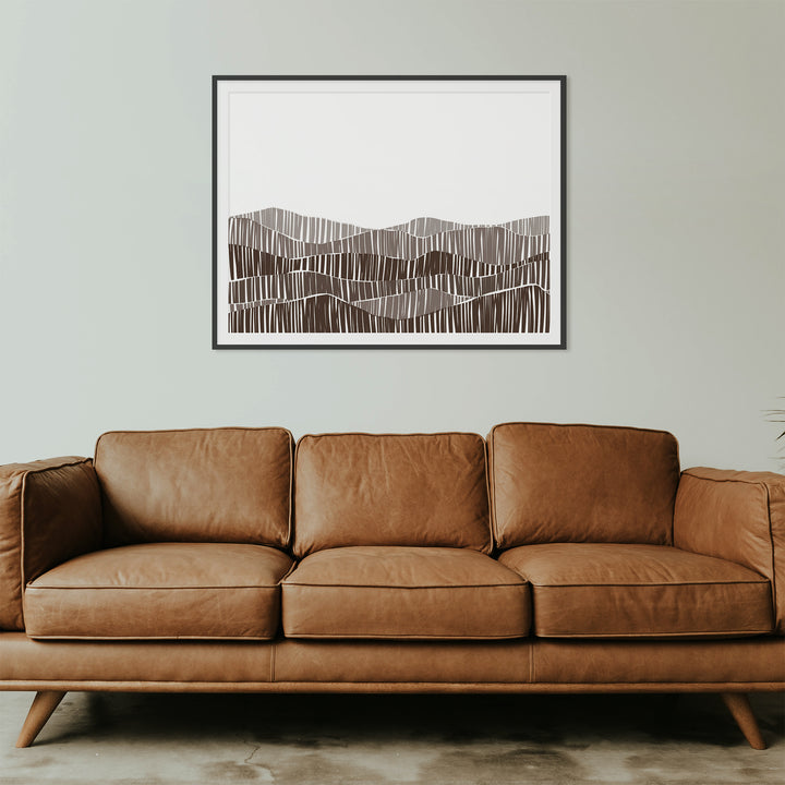Deconstructed Mountain - Art Print or Canvas - Jetty Home