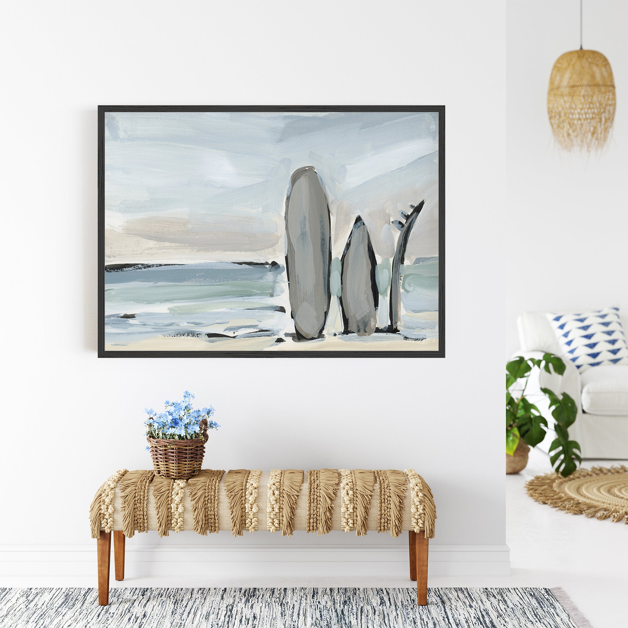 Surf deals art canvas