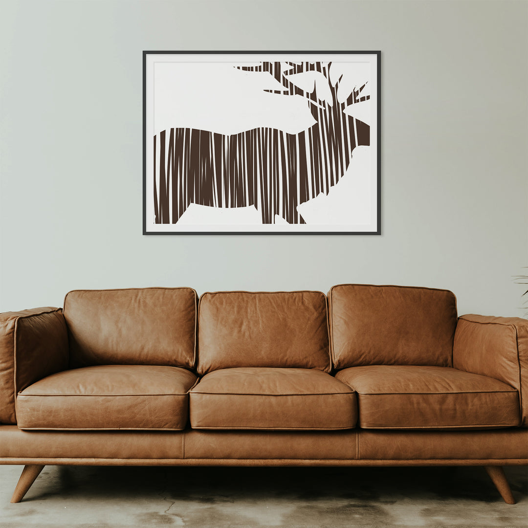Deconstructed Stag - Art Print or Canvas - Jetty Home