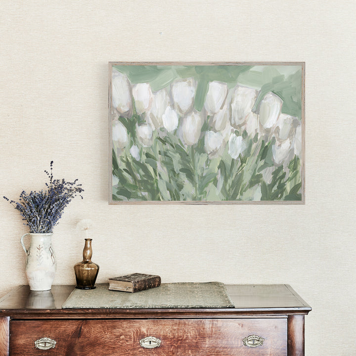 French Country Decor Tulip Art Print or Canvas