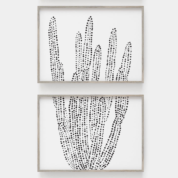 Organ Pipe Cacti Vertical Diptych Set of Two Wall Art Prints or Canvas - Jetty Home