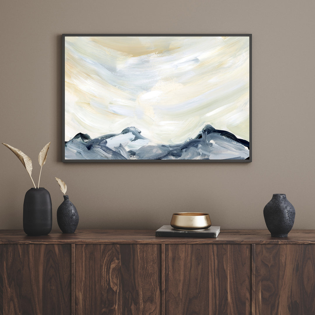 The Mountain Range - Art Print or Canvas | Jetty Home
