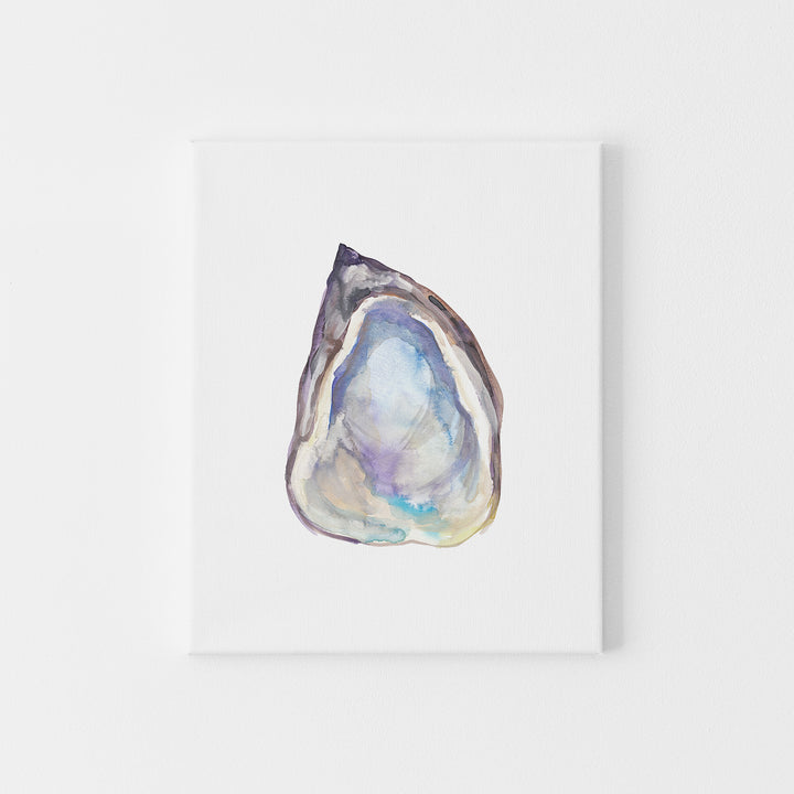 Watercolor Oyster Painting Art Print or Canvas - Jetty Home