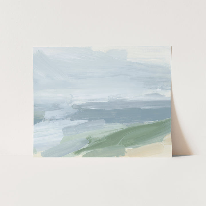 "The Calm Marshlands" Coastal Painting - Art Print or Canvas - Jetty Home