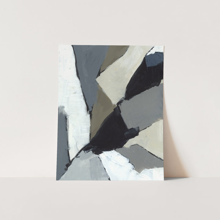 Threshold 1 Modern Minimalist Neutral Painting Wall Art Print or Canvas - Jetty Home