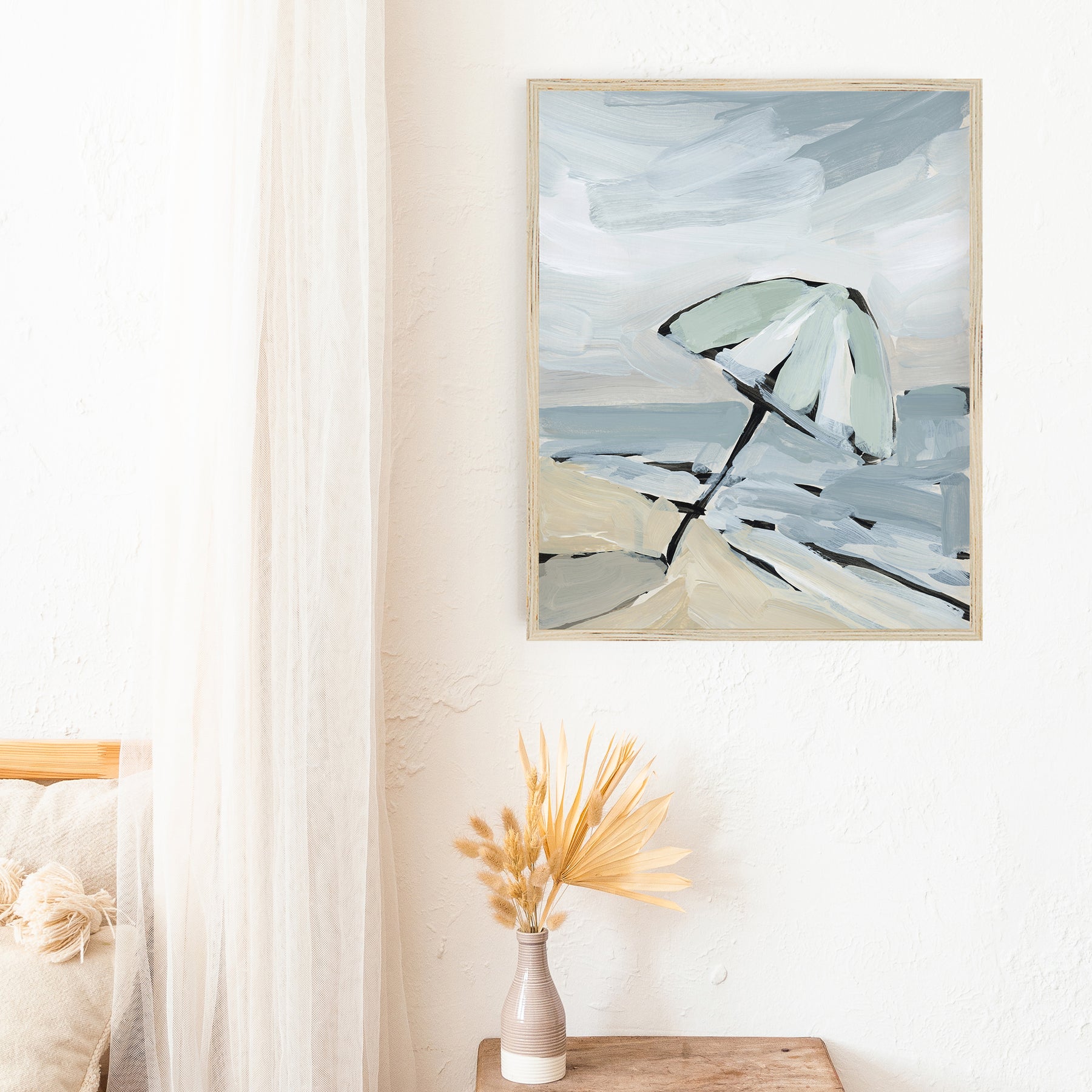 Umbrella in the Sand Jetty Home