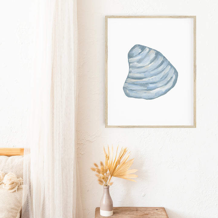 "Seashell Painting 6" Beach House Decor - Art Print or Canvas - Jetty Home