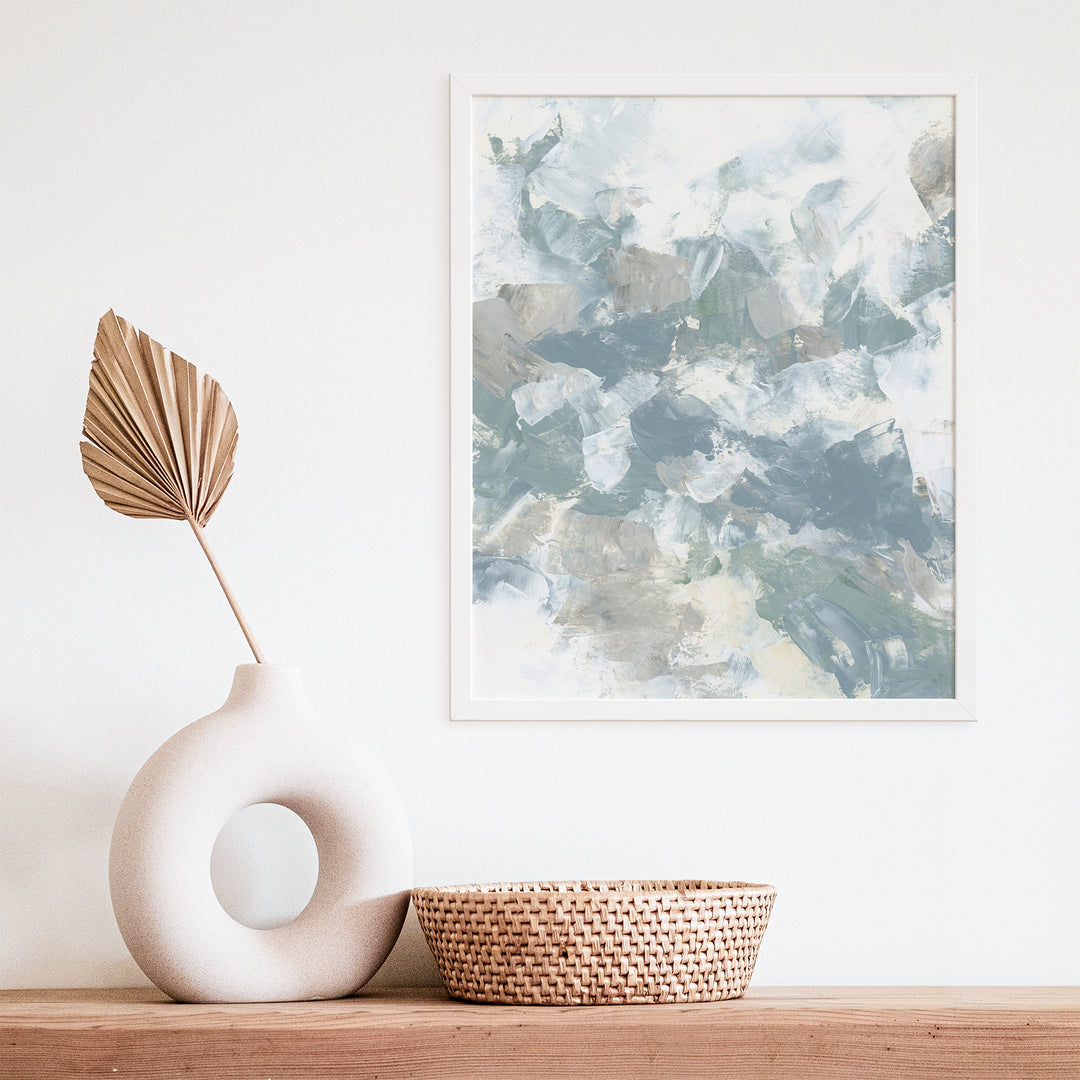 "Churning Seas" Ocean Painting - Art Print or Canvas - Jetty Home