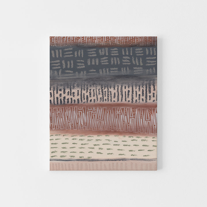 Desert Neutral Tribal Pattern Modern Home Decor Wall Art Print or Canvas - Jetty Home