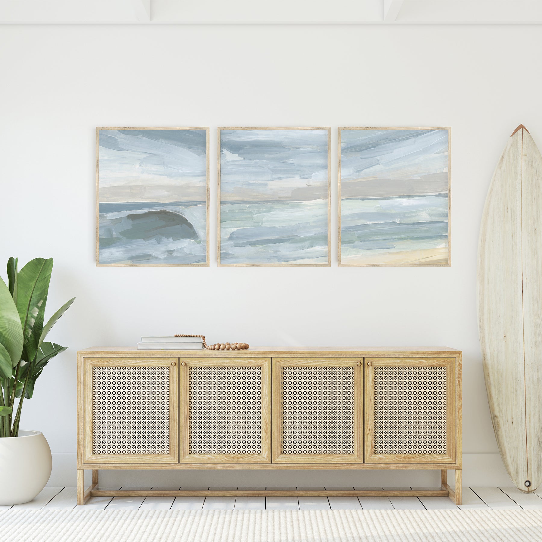 Barreling Wave - Set of 3 | Jetty Home