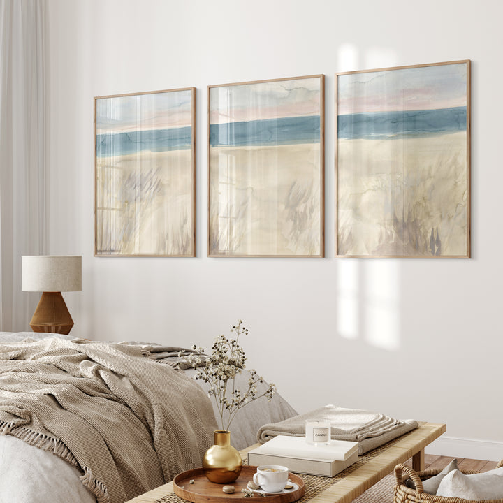 Beachcomber's Delight - Set of 3  - Art Prints or Canvases - Jetty Home