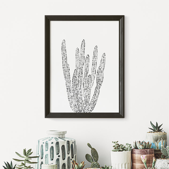 Pipe Organ Cactus Illustration  - Art Print or Canvas - Jetty Home