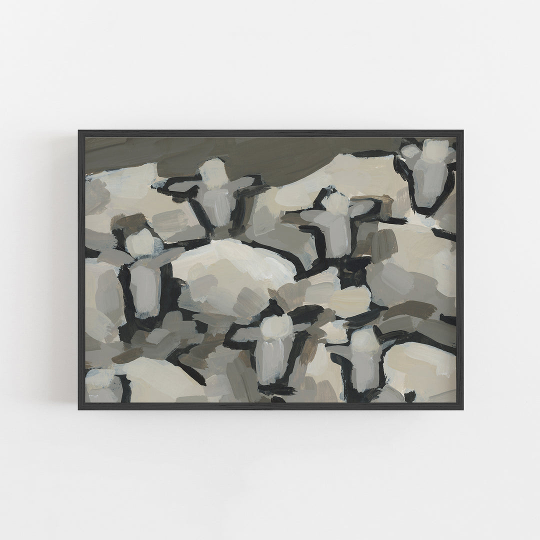 Highland Sheep, No. 1  - Art Print or Canvas - Jetty Home