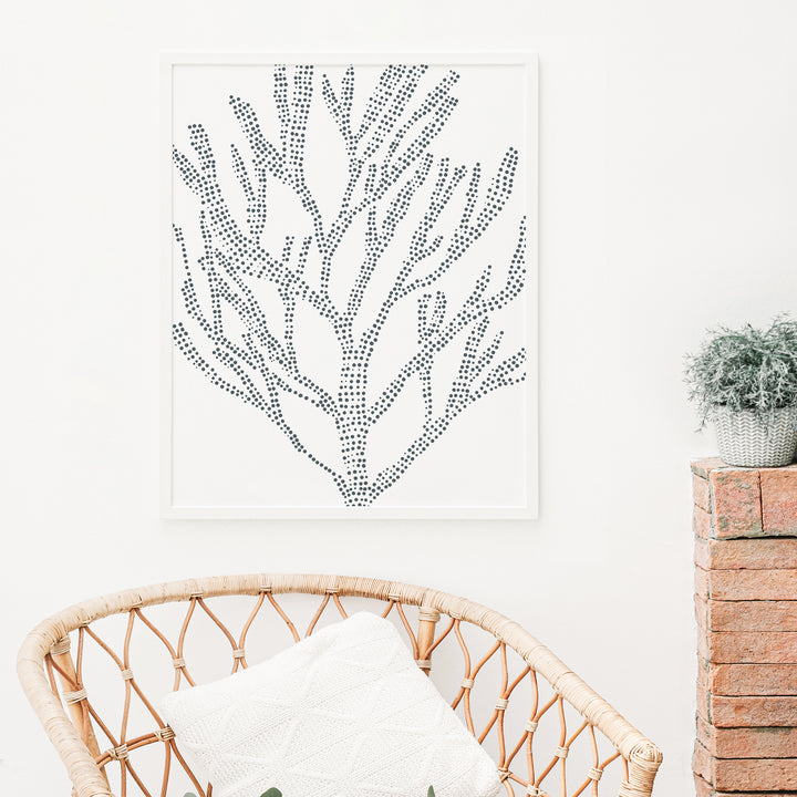 Simple Sea Plant Illustration  - Art Print or Canvas - Jetty Home
