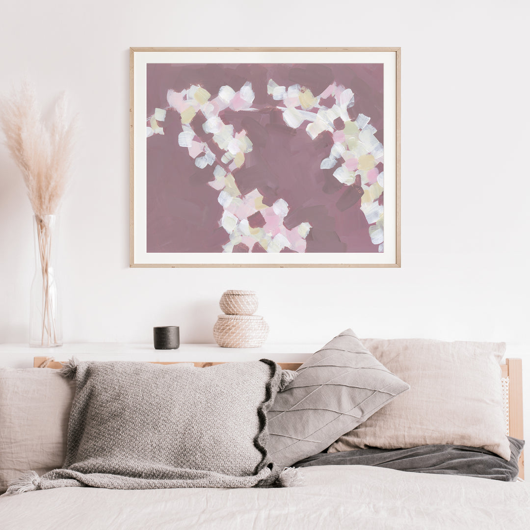 Blossoms on the Pink  - Art Print or Canvas - Jetty Home