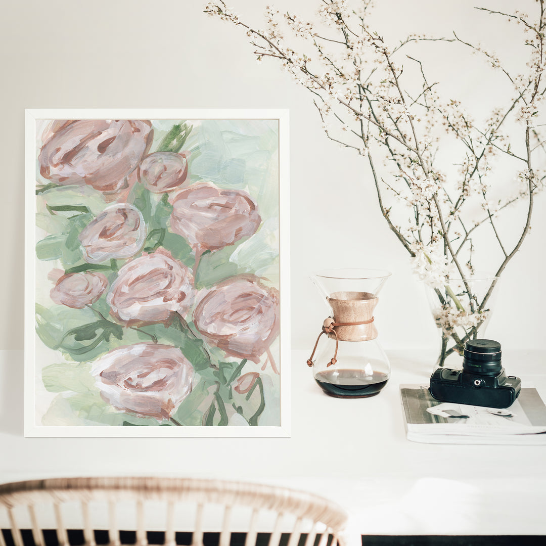 A Gathering of Roses  - Art Print or Canvas - Jetty Home