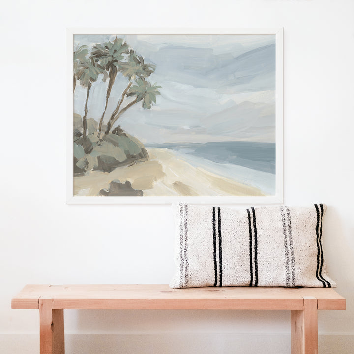 The Summer Beach  - Art Print or Canvas - Jetty Home
