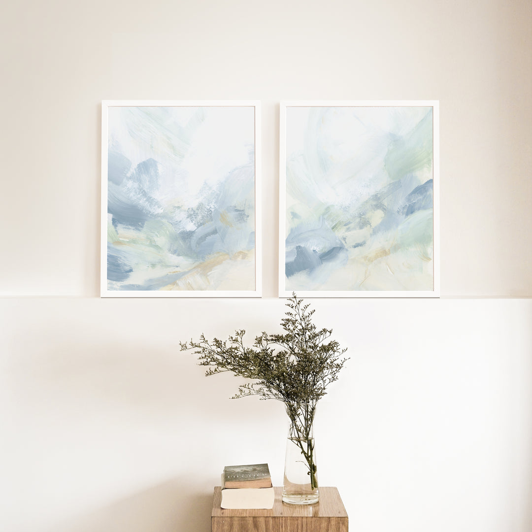 Tidal Movement - Set of 2  - Art Prints or Canvases - Jetty Home