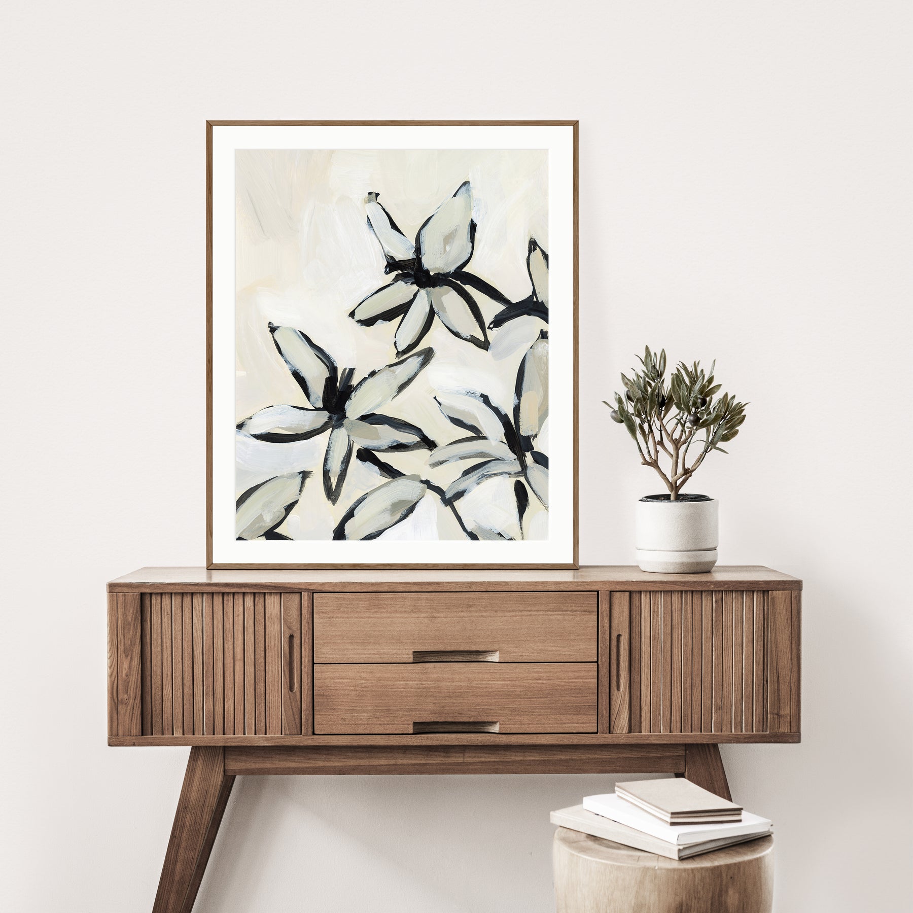 The Modern Lily - Art Print or Canvas | Jetty Home