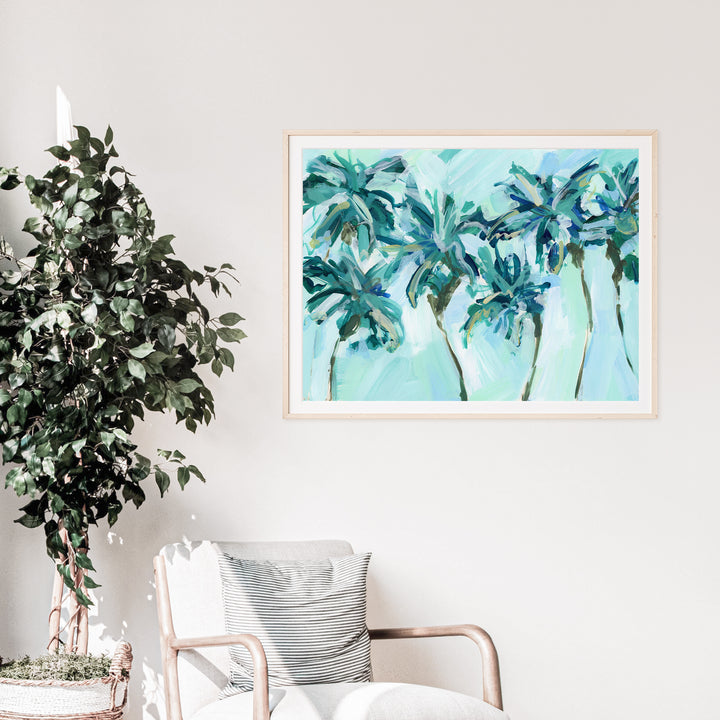 Bright Palms, No. 2  - Art Print or Canvas - Jetty Home