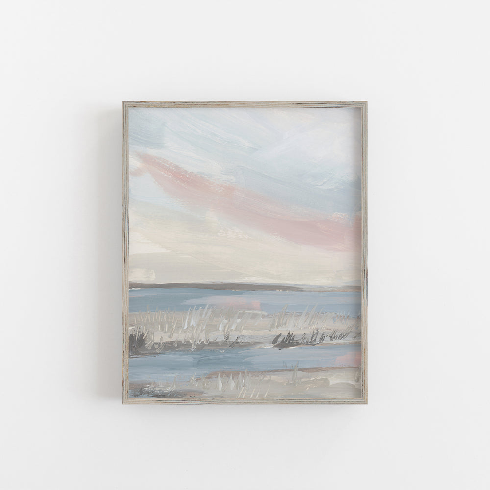 Low Country in Pink - Art Print or Canvas - Jetty Home