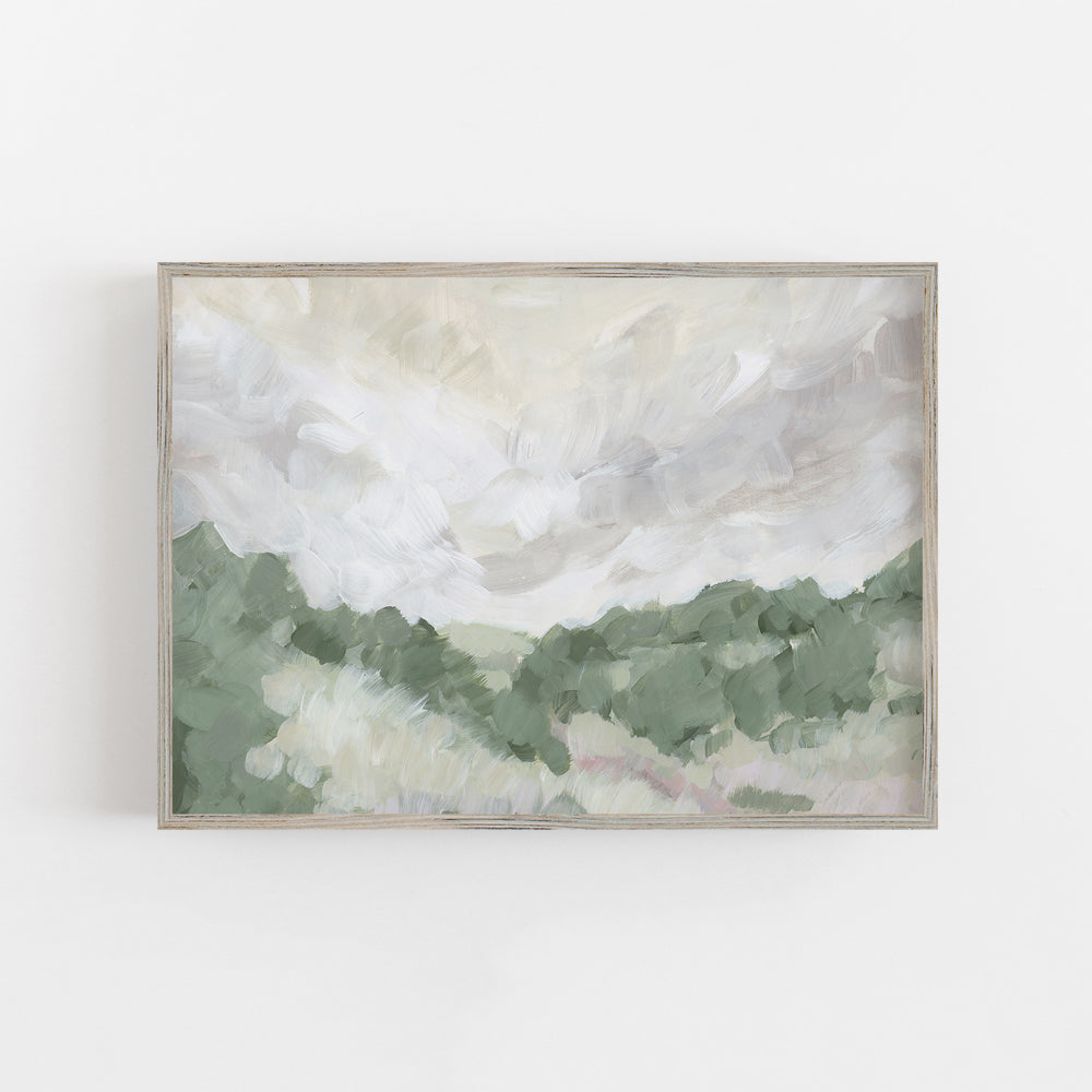 Simple Times - Rustic Countryside Landscape Painting by Jetty Home