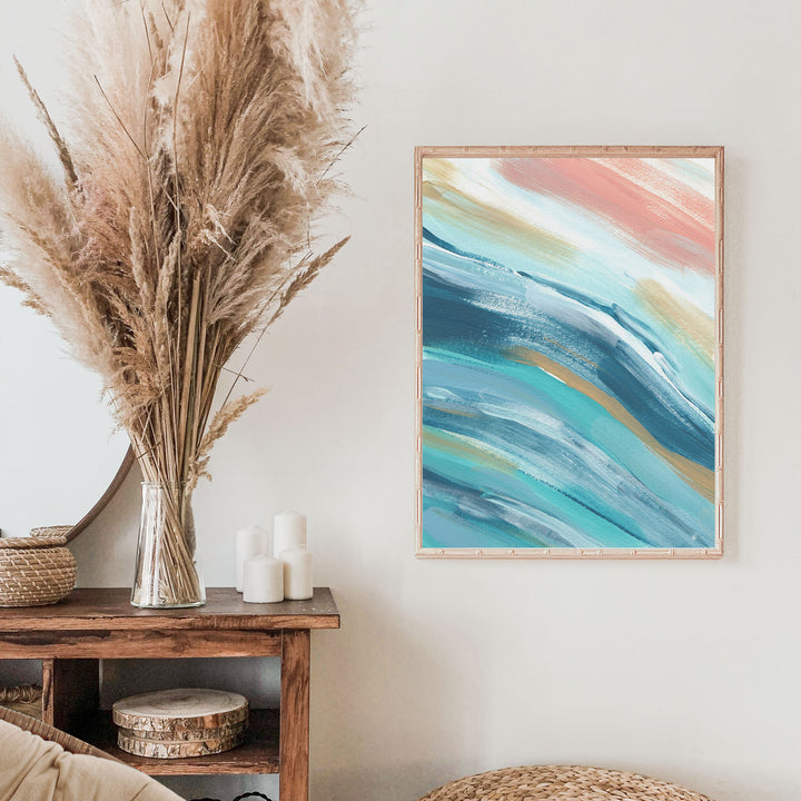 Wind Blown Seas  - Art Print or Canvas - Jetty Home
