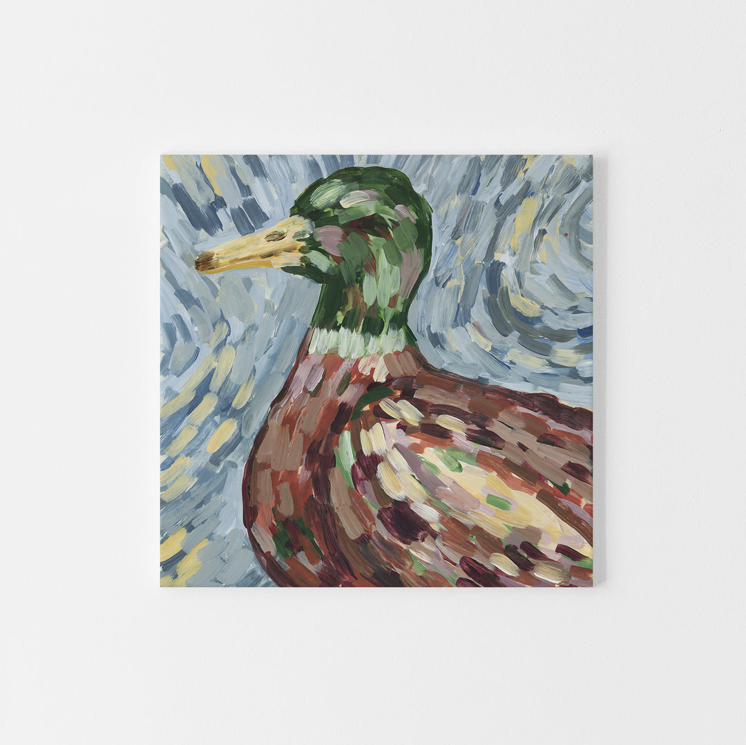 Duck Bright Farmhouse Painting Wall Art Print or Canvas - Jetty Home