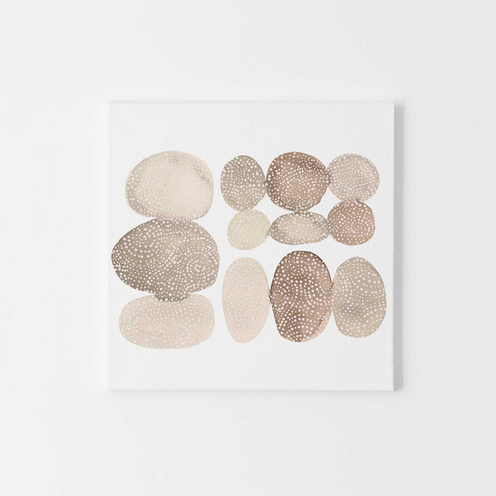 Circle Watercolor Neutral Painting Ethereal Wall Art Print or Canvas - Jetty Home