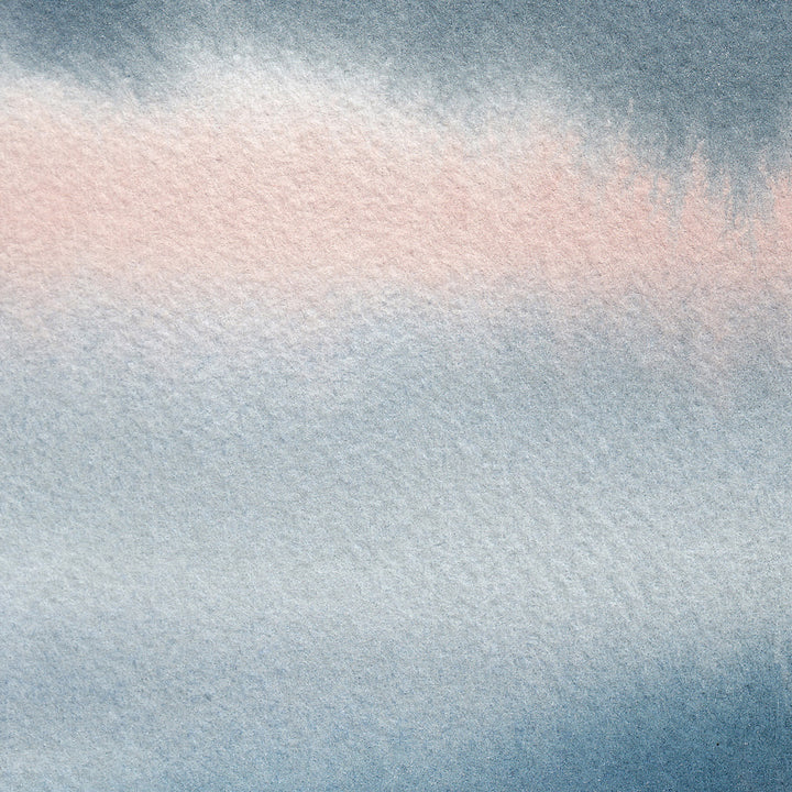 Modern Watercolor Pink, Blue and Gray Abstract Wall Art Print or Canvas - Jetty Home