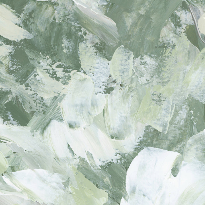 Green Abstract Painting sample