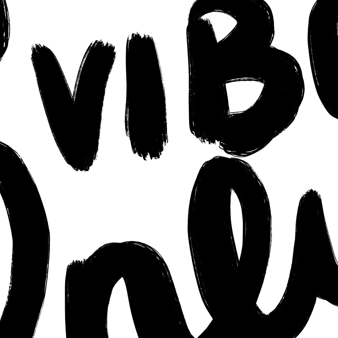 "Good Vibes Only" Quote Typography - Art Print or Canvas - Jetty Home