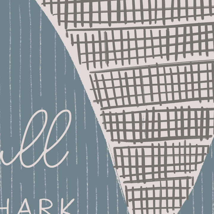 Bull Shark Tooth  - Art Print or Canvas - Jetty Home